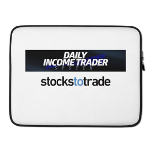 Daily Income Trader Laptop Sleeve