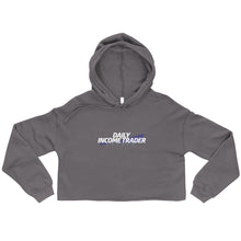 Load image into Gallery viewer, Daily Income Trader Crop Hoodie