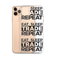 Load image into Gallery viewer, Eat, Sleep, Trade - All Over iPhone Case
