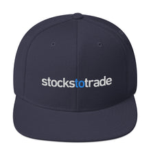 Load image into Gallery viewer, Stockstotrade - Snapback Hat