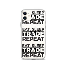 Load image into Gallery viewer, Eat, Sleep, Trade - All Over iPhone Case