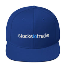 Load image into Gallery viewer, Stockstotrade - Snapback Hat