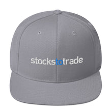Load image into Gallery viewer, Stockstotrade - Snapback Hat
