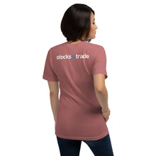 Load image into Gallery viewer, Eat, Sleep, Trade (Blue) - Short-Sleeve T-Shirt
