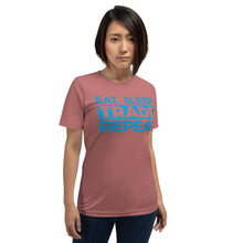 Load image into Gallery viewer, Eat, Sleep, Trade (Blue) - Short-Sleeve T-Shirt