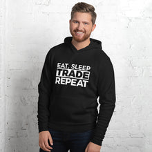Load image into Gallery viewer, Eat, Sleep, Trade (White) - Hoodie