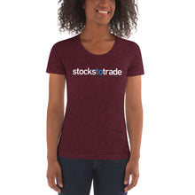 Load image into Gallery viewer, Stockstotrade - Women's Crew Neck T-shirt