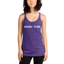Load image into Gallery viewer, Stockstotrade - Women's Racerback Tank
