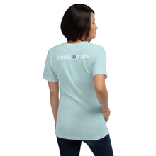Load image into Gallery viewer, Eat, Sleep, Trade (Blue) - Short-Sleeve T-Shirt
