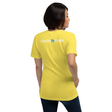 Load image into Gallery viewer, Eat, Sleep, Trade (Blue) - Short-Sleeve T-Shirt