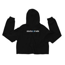 Load image into Gallery viewer, Eat, Sleep, Trade (Green) - Crop Hoodie