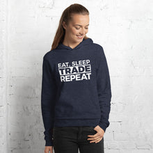 Load image into Gallery viewer, Eat, Sleep, Trade (White) - Hoodie

