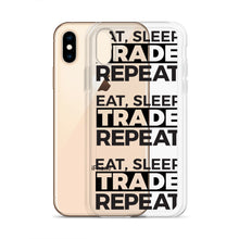 Load image into Gallery viewer, Eat, Sleep, Trade - All Over iPhone Case