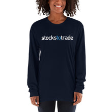 Load image into Gallery viewer, Stockstotrade - Long sleeve t-shirt