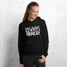 Load image into Gallery viewer, Eat, Sleep, Trade (White) - Hoodie