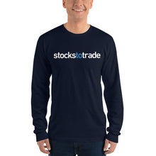 Load image into Gallery viewer, Stockstotrade - Long sleeve t-shirt