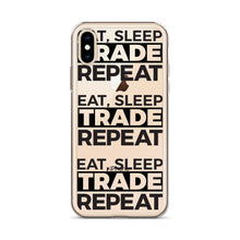 Load image into Gallery viewer, Eat, Sleep, Trade - All Over iPhone Case