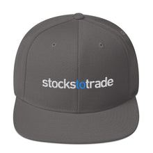 Load image into Gallery viewer, Stockstotrade - Snapback Hat