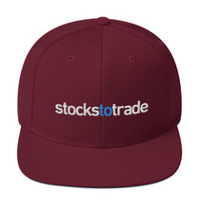 Load image into Gallery viewer, Stockstotrade - Snapback Hat