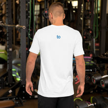 Load image into Gallery viewer, Eat, Sleep, Trade (Blue) - Short-Sleeve T-Shirt