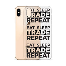 Load image into Gallery viewer, Eat, Sleep, Trade - All Over iPhone Case