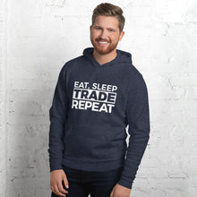 Load image into Gallery viewer, Eat, Sleep, Trade (White) - Hoodie