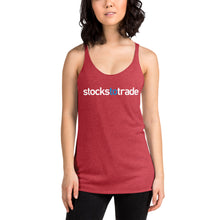 Load image into Gallery viewer, Stockstotrade - Women's Racerback Tank