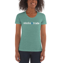 Load image into Gallery viewer, Stockstotrade - Women's Crew Neck T-shirt