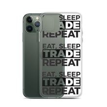 Load image into Gallery viewer, Eat, Sleep, Trade - All Over iPhone Case