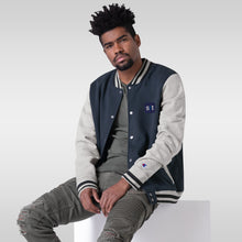 Load image into Gallery viewer, STT - Embroidered Champion Bomber Jacket