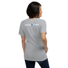 Load image into Gallery viewer, Eat, Sleep, Trade (Blue) - Short-Sleeve T-Shirt