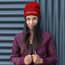 Load image into Gallery viewer, Stockstotrade - Embroidered Beanie