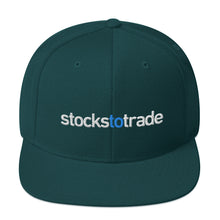 Load image into Gallery viewer, Stockstotrade - Snapback Hat