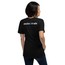Load image into Gallery viewer, Eat, Sleep, Trade (Blue) - Short-Sleeve T-Shirt