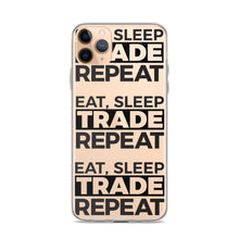 Load image into Gallery viewer, Eat, Sleep, Trade - All Over iPhone Case