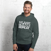Load image into Gallery viewer, Eat, Sleep, Trade (White) - Hoodie