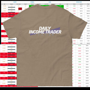 Daily Income Trader Men's classic tee