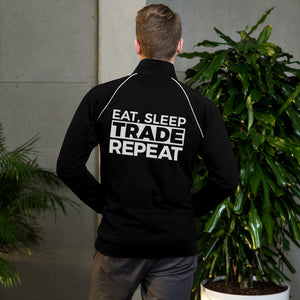 Eat, Sleep Trade - Piped Fleece Jacket