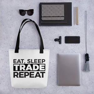 Eat, Sleep, Trade - Tote bag