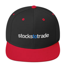 Load image into Gallery viewer, Stockstotrade - Snapback Hat

