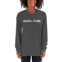 Load image into Gallery viewer, Stockstotrade - Long sleeve t-shirt
