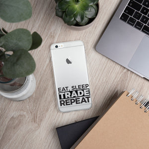 Eat, Sleep, Trade - iPhone Case