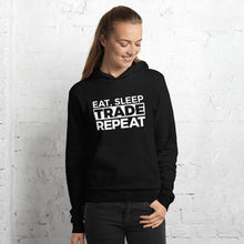 Load image into Gallery viewer, Eat, Sleep, Trade (White) - Hoodie
