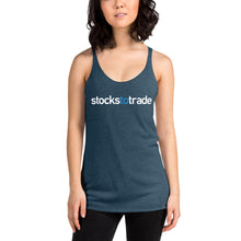 Load image into Gallery viewer, Stockstotrade - Women&#39;s Racerback Tank
