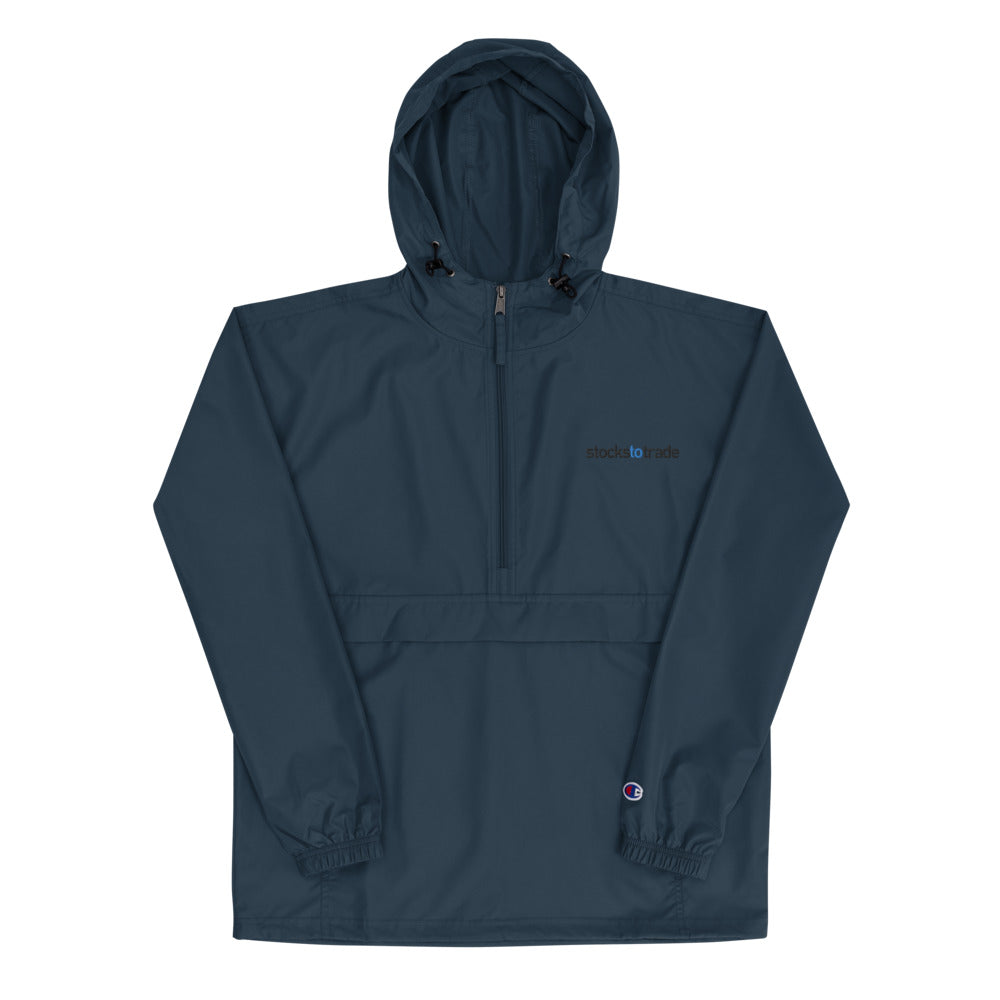 Stockstotrade - Embroidered Champion Packable Jacket