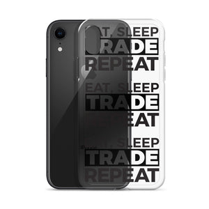 Eat, Sleep, Trade - All Over iPhone Case